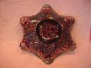 Millersburg Carnival Glass (Rays & Ribbons) Bowl (Amethyst)