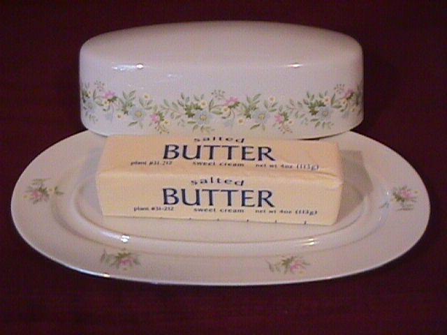 Johann Haviland (Forever Spring) Covered Butter