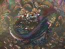 Beautiful Millersburg (Trout & Fly) Bowl (Green)