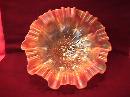 Dugan Carnival Glass (Raindrops) Bowl (Peach Opalescent)