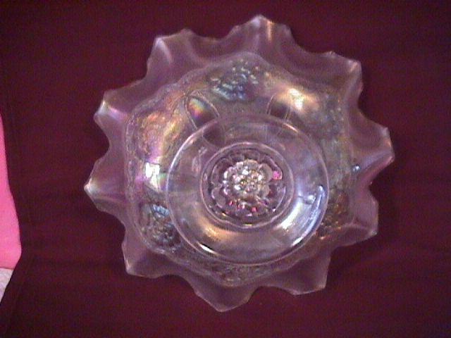 Dugan (Double Stem Rose) Bowl (White)