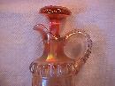 Northwood Carnival Glass (Grape & Cable) Whiskey Decanter (Marigold)