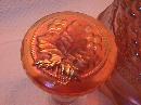 Northwood Carnival Glass (Grape & Cable) Whiskey Decanter (Marigold)