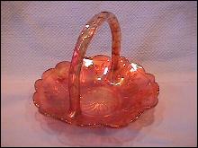 Brockwitz Carnival Glass (May Basket) (Marigold)