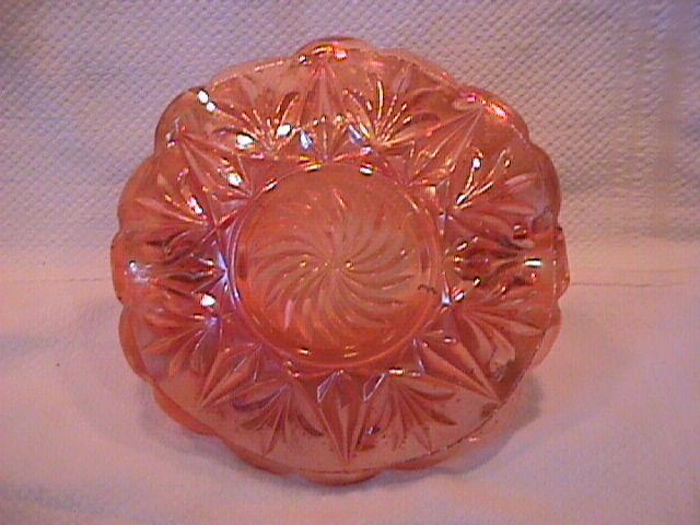 Brockwitz Carnival Glass (May Basket) (Marigold)
