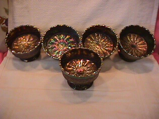 Dugan (Maple Leaf) Sauce Dish (Amethyst)