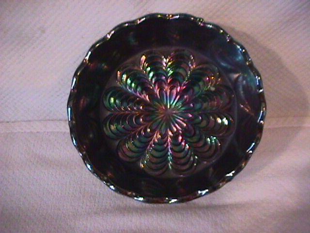 Dugan (Maple Leaf) Sauce Dish (Amethyst)