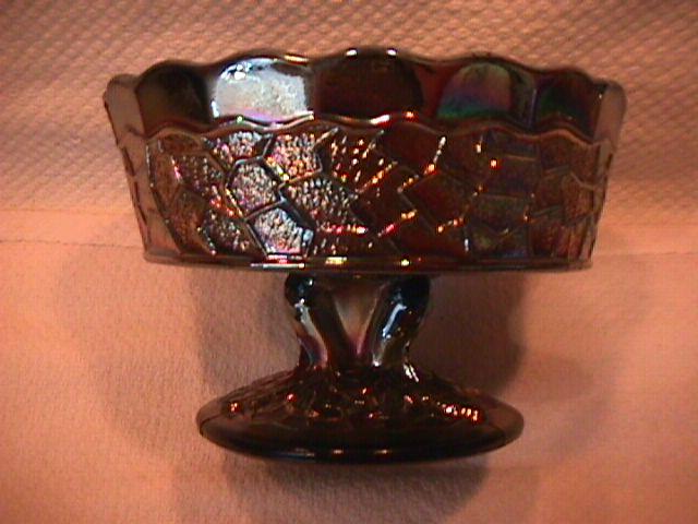 Dugan (Maple Leaf) Sauce Dish (Amethyst)