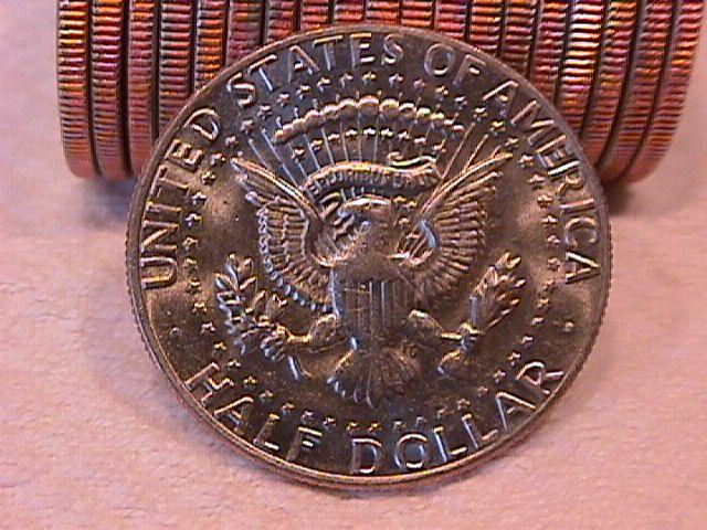 U. S. Coinage Kenedy Half Dollar Roll 1982-P