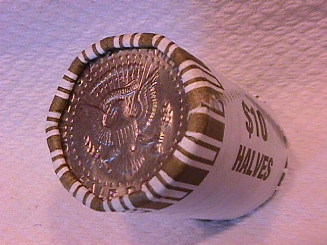 U. S. Coinage Kenedy Half Dollar Roll 1982-P