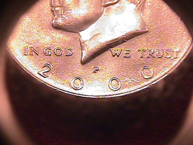 United States Coinage Kennedy Half Dollar 2000-P Roll