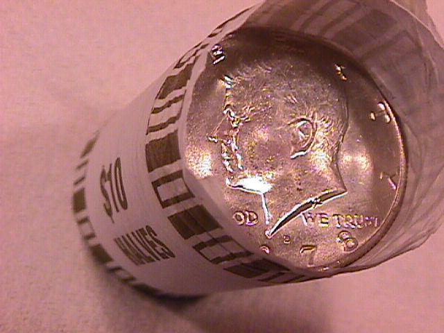 United States Coinage Kennedy Half Dollar Roll 1978-D