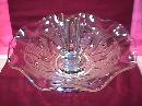 Jeanette Glass Co. (Iris & Herringbone) Nut Set (Clear)