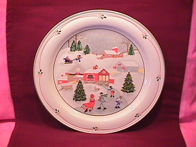 Sango Fine China (Silent Night #3900) Dinner Plate