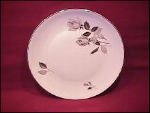 Cathedral Fine China (Silhouette Rose) Salad Plate
