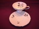 Cathedral Fine China (Silhouette Rose) Cup & Saucer