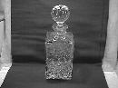 Rogaska Fine Crystal (Gallia) Square Whiskey Bottle