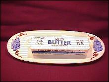 Stangl Potteries (Fruit) 1/4 Lb Butter Base Only