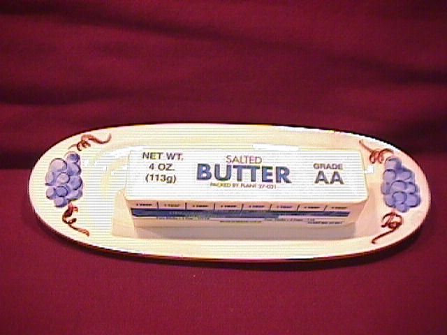 Stangl Potteries (Fruit) 1/4 Lb Butter Base Only