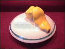 Stangl Potteries (Fruit) Sugar Lid (As Is)