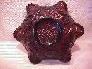 Millersburg Carnival Glass (Holly Whirl) Bowl-Amethyst