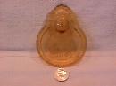 U. S. Glass Co., (Glassport Brave) Amber Tips Tray