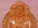 U. S. Glass Co., (Glassport Brave) Amber Tips Tray