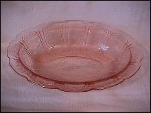 Jeanette Glass Co., Depression (Cherry Blossom) Oval Vegetable