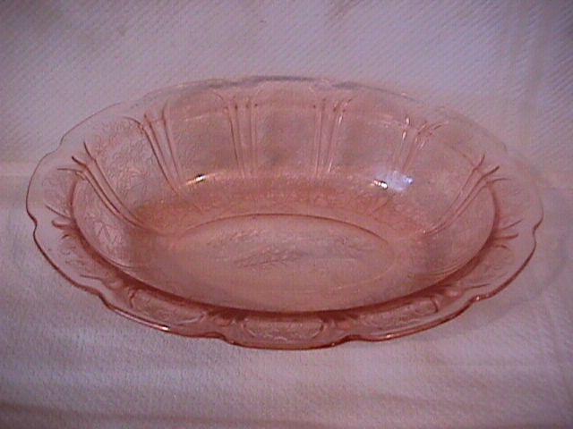 Jeanette Glass Co., Depression (Cherry Blossom) Oval Vegetable
