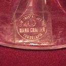 Rogaska Fine Crystal (Gallia) Hurricane Candlestick Lamp