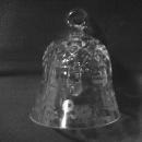 Rogaska Fine Crystal (Gallia) Christmas Ornament Bell
