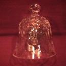 Rogaska Fine Crystal (Gallia) Christmas Ornament Bell