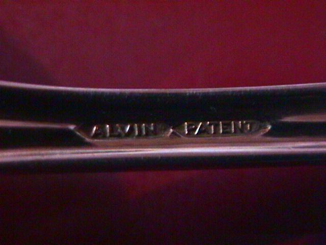 Alvin Silver Plate (Victory) Casserole Spoon
