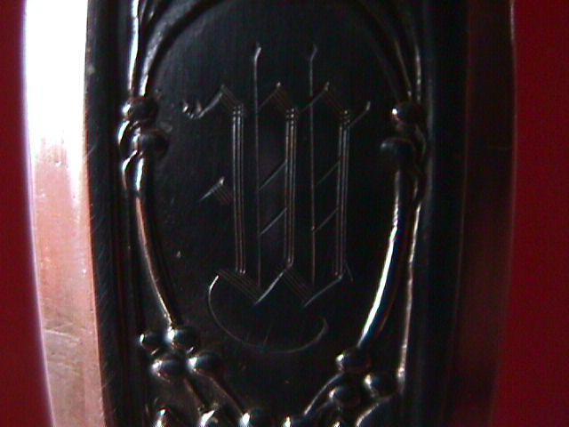 Alvin Silver Plate (Victory) Casserole Spoon