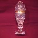 Lead Crystal (Egg Casket) Jewelry Stand