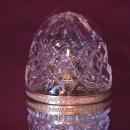 Lead Crystal (Egg Casket) Jewelry Stand