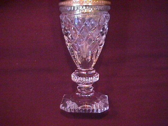 Lead Crystal (Egg Casket) Jewelry Stand