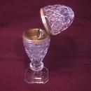 Lead Crystal (Egg Casket) Jewelry Stand