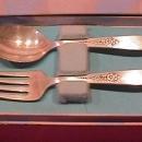 Oneida Community Silver Plate (Fantasy) Infant Feeding Set