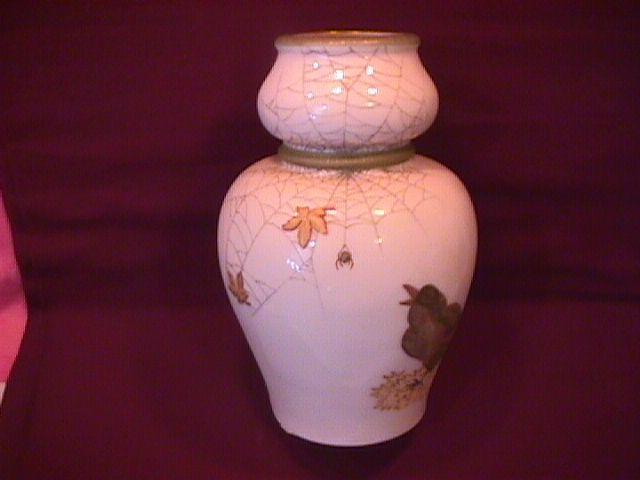 Art Nouveau Gourd Form Vase=1858