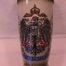 Deutschland Handarbeit Germany Coat of Arms Vase