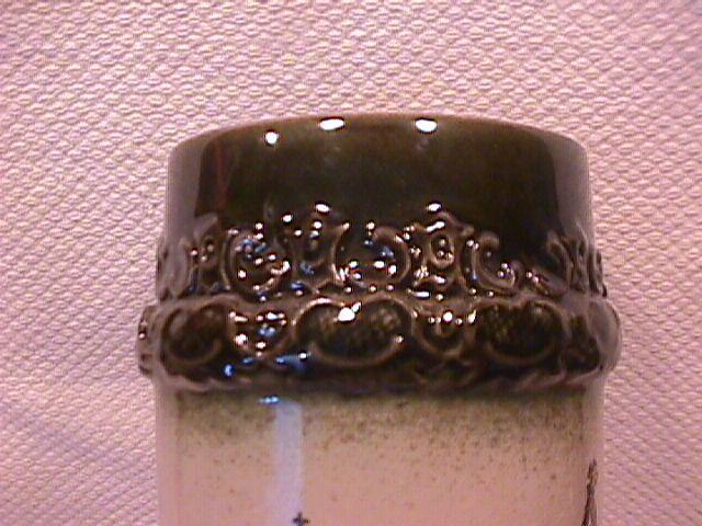 Deutschland Handarbeit Germany Coat of Arms Vase