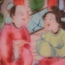 Japanese (Imari) Sauce Bowl & Ladle
