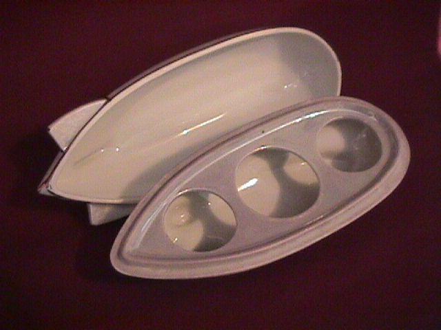 Hand-Painted (Graf Zeppelin) Condiment Container