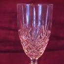 Unknown Pressed Crystal Tall Ice Tea