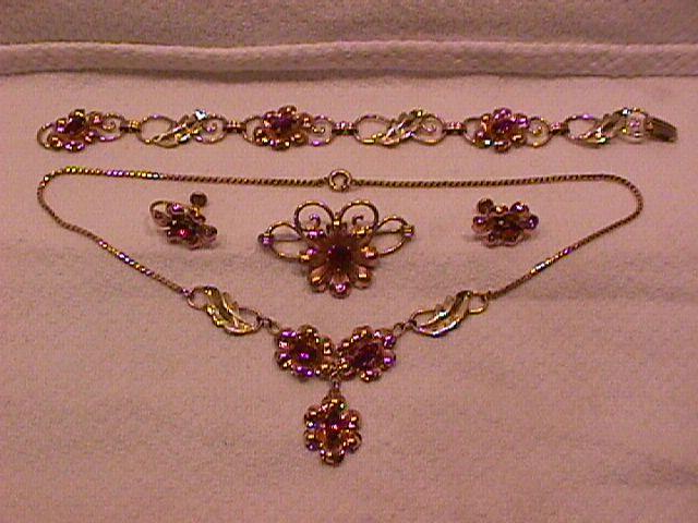 Vintage Van Dell Jewelry Set