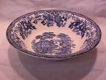 Royal Staffordshire-Clarice Cliff (Tonquin Blue) Round Vegetable Bowl