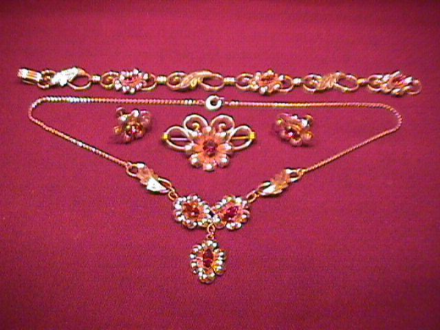 Vintage Van Dell Jewelry Set