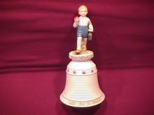 Norman Rockwell=Porcelain Bell (First Day of School )
