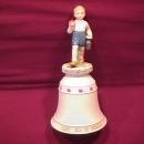 Norman Rockwell=Porcelain Bell (First Day of School )